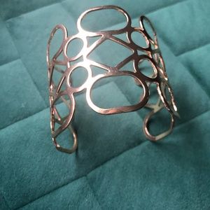 Goldtone cuff bracelet